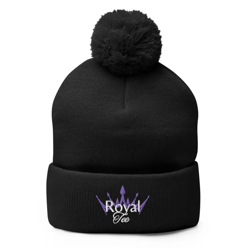 Royal Tee pom pom beanie